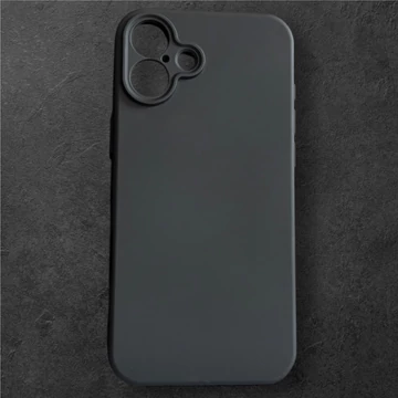 iPhone 14 Pro Max matt fekete szilikon tok