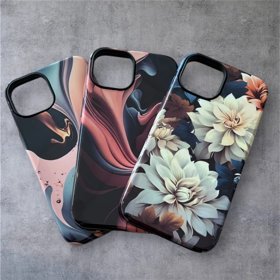 iPhone 14 Pro Max matt fekete szilikon tok
