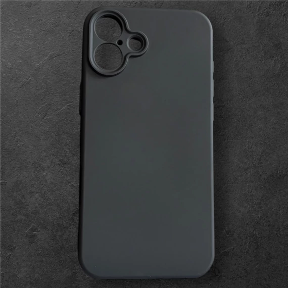 iPhone 14 Pro Max matt fekete szilikon tok